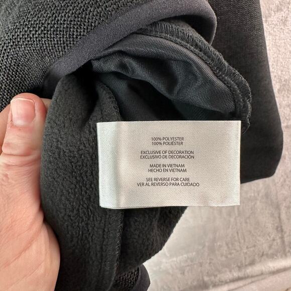 EDDIE BAUER Men's Sweater Fleece Classic Fit Pullover Size Med Heather Black - Picture 12 of 15